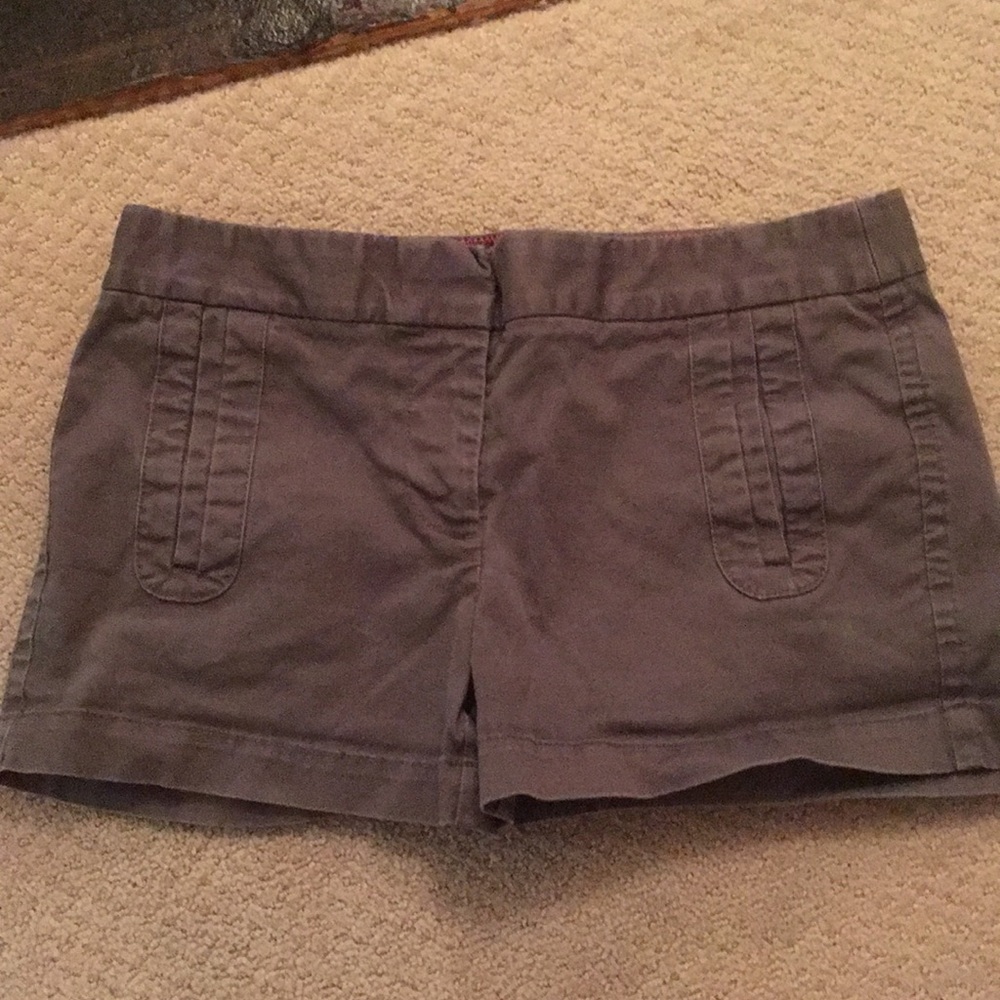 Gray shorts from J. Crew